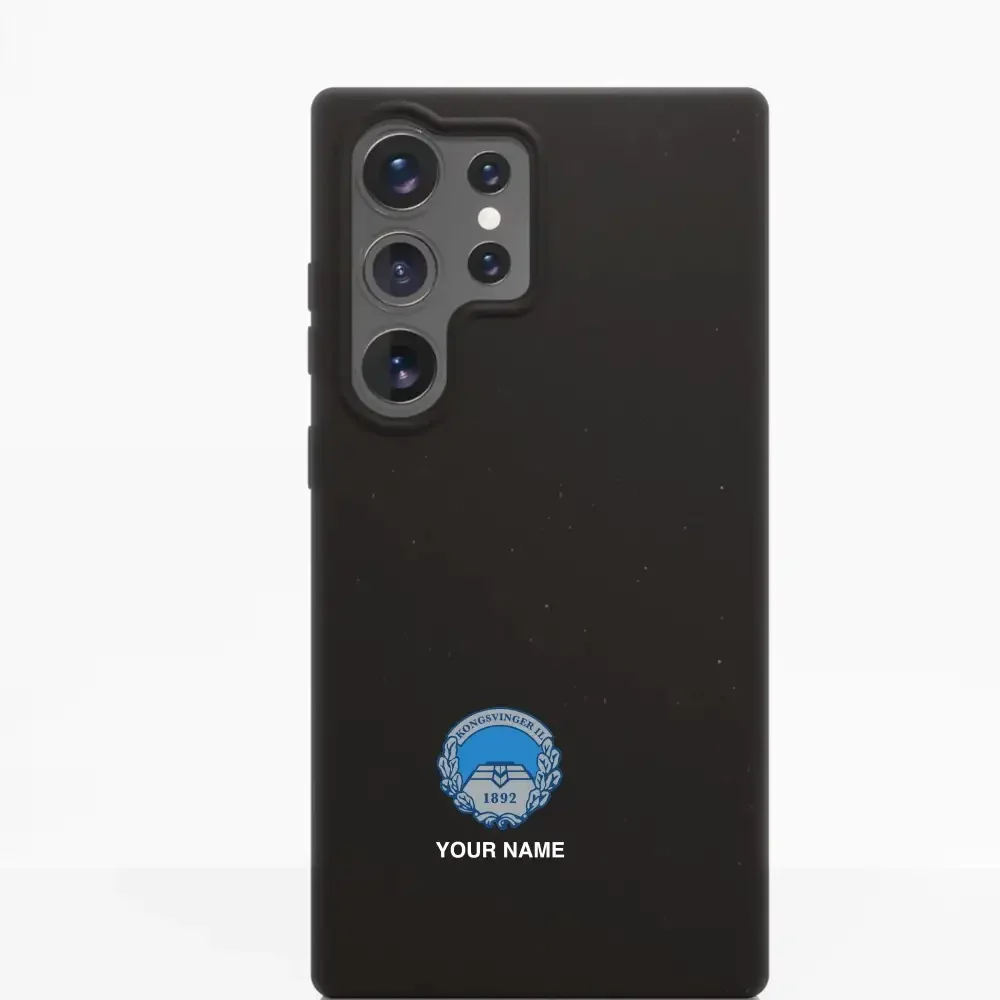 Kongsvinger IL Official Compostable Phone Case Design 29 + Name - Image 43