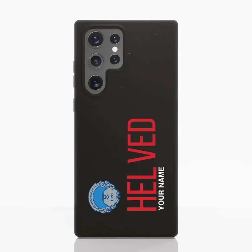 Kongsvinger IL Official Compostable Phone Case Design 35 + Name - Image 37