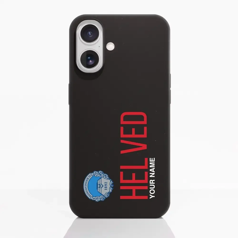 Kongsvinger IL Official Compostable Phone Case Design 35 + Name - Image 44