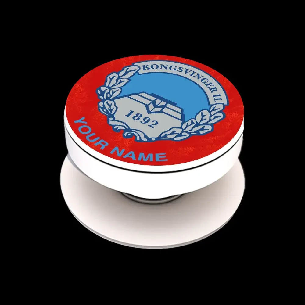 Kongsvinger IL Official Phone Grip Design 38 + Name
