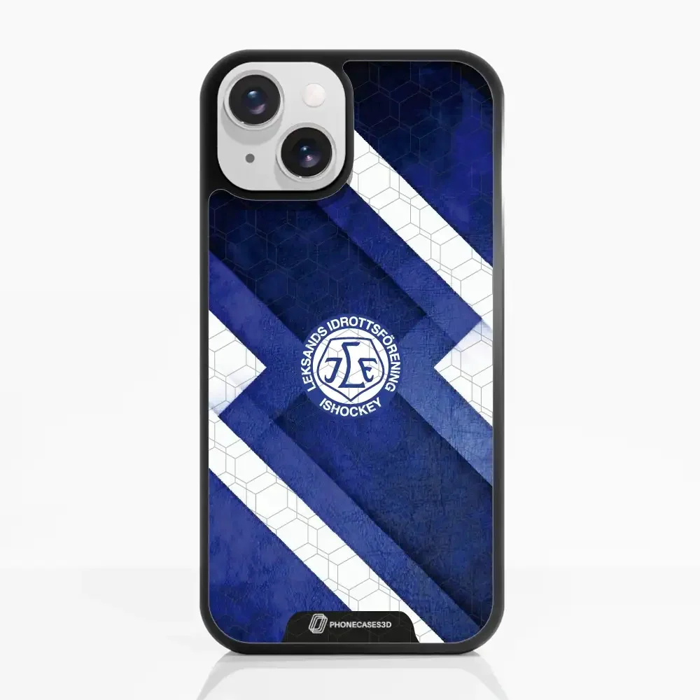 Leksands IF Official 3D Phone Case Blue Abstract Design - Image 12