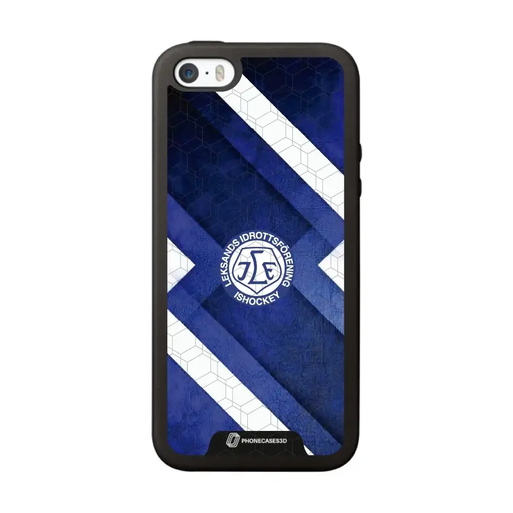 Leksands IF Official 3D Phone Case Blue Abstract Design - Image 28