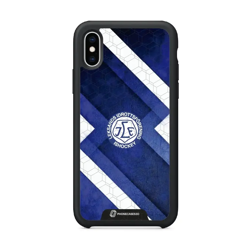 Leksands IF Official 3D Phone Case Blue Abstract Design - Image 38