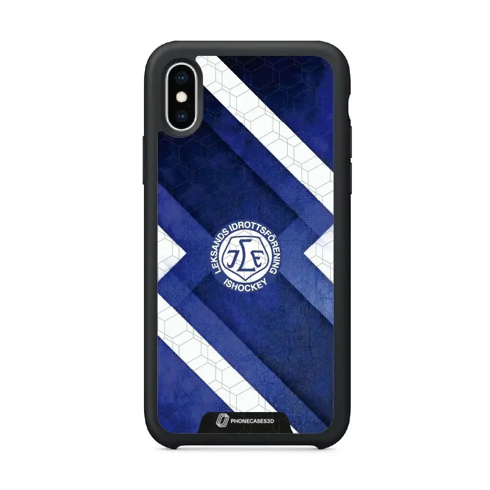 Leksands IF Official 3D Phone Case Blue Abstract Design - Image 40