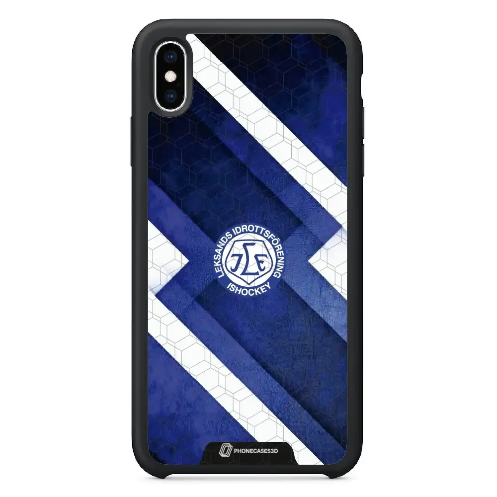 Leksands IF Official 3D Phone Case Blue Abstract Design - Image 41