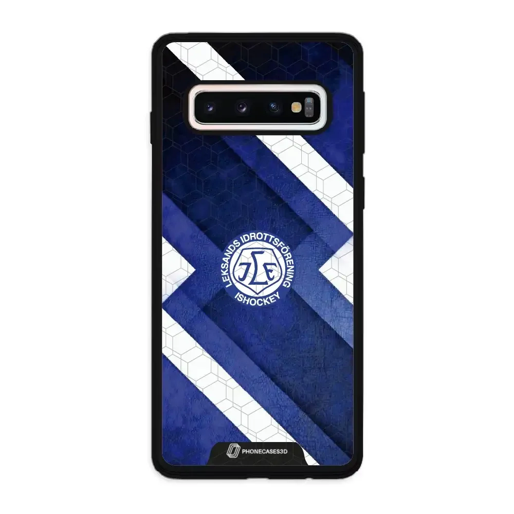 Leksands IF Official 3D Phone Case Blue Abstract Design - Image 44