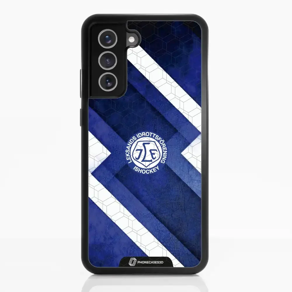 Leksands IF Official 3D Phone Case Blue Abstract Design - Image 50