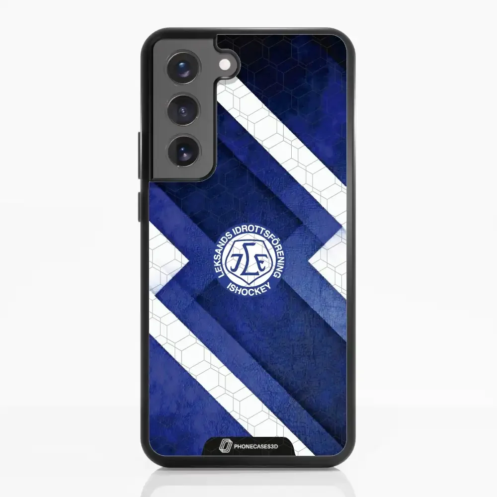 Leksands IF Official 3D Phone Case Blue Abstract Design - Image 54