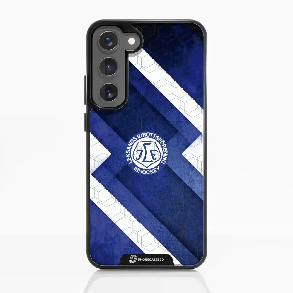Leksands IF Official 3D Phone Case Blue Abstract Design - Image 57