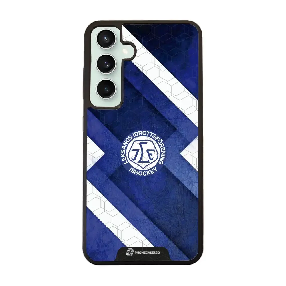 Leksands IF Official 3D Phone Case Blue Abstract Design - Image 58