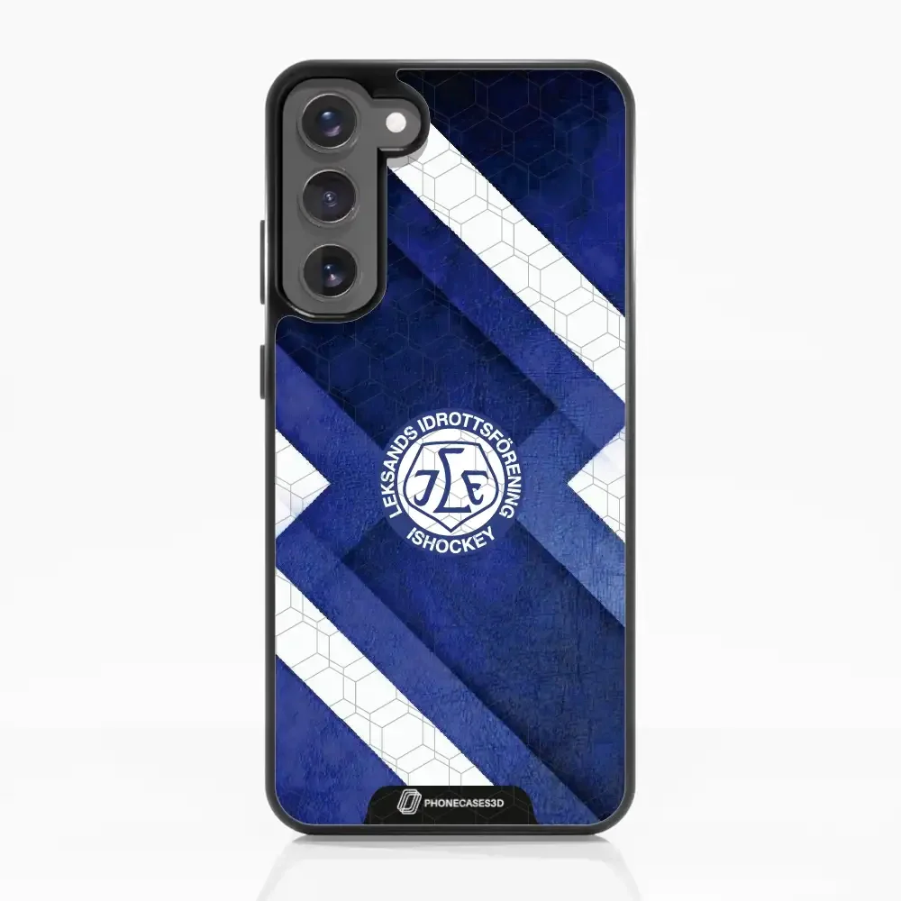 Leksands IF Official 3D Phone Case Blue Abstract Design - Image 59