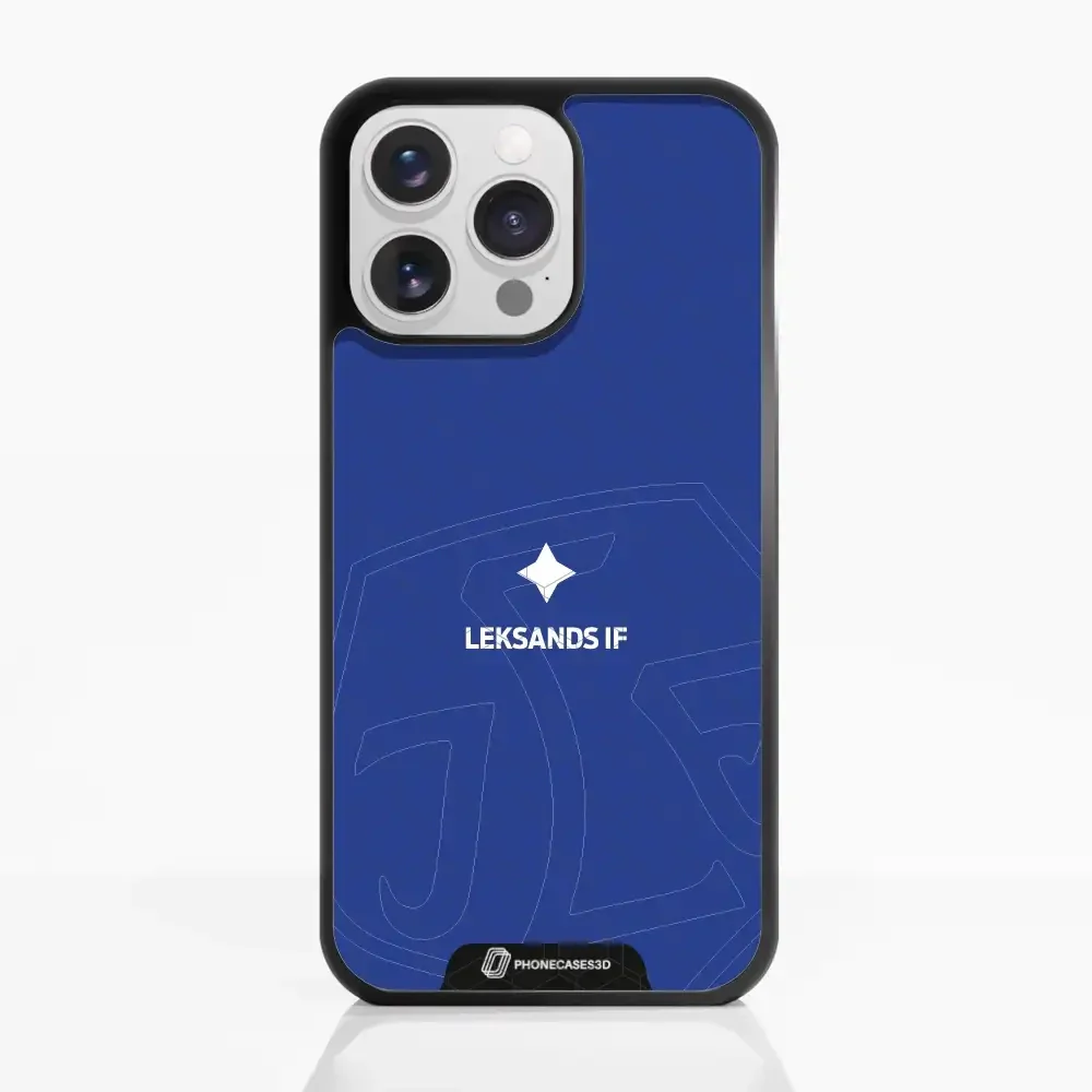 Leksands IF Official 3D Phone Case Design Total Blue - Image 19
