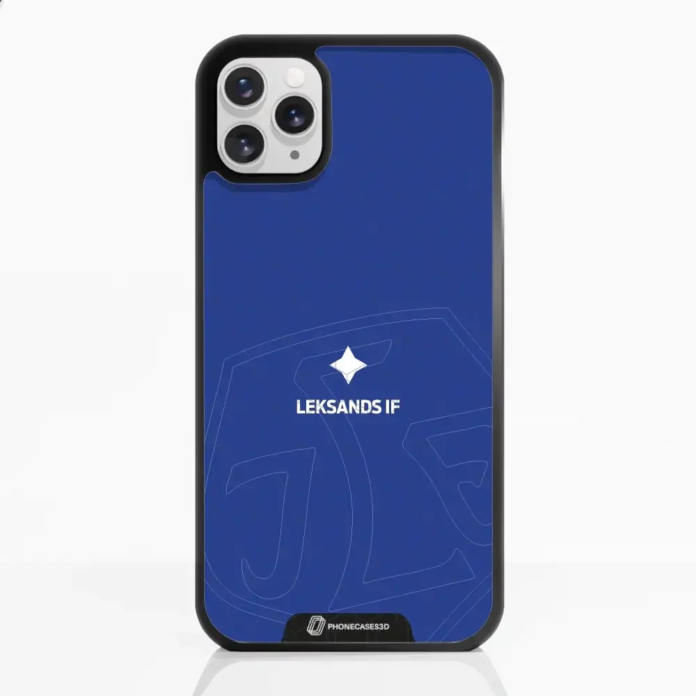 Leksands IF Official 3D Phone Case Design Total Blue - Image 3