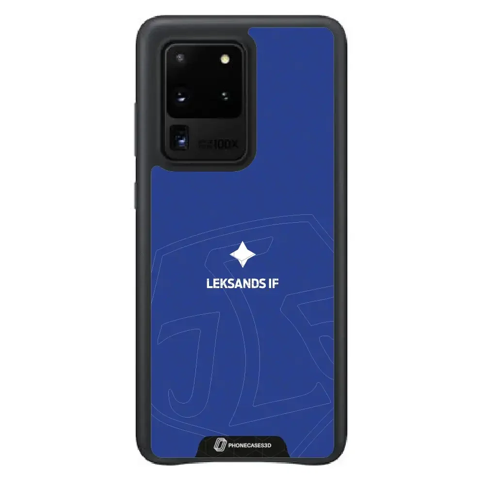 Leksands IF Official 3D Phone Case Design Total Blue - Image 49