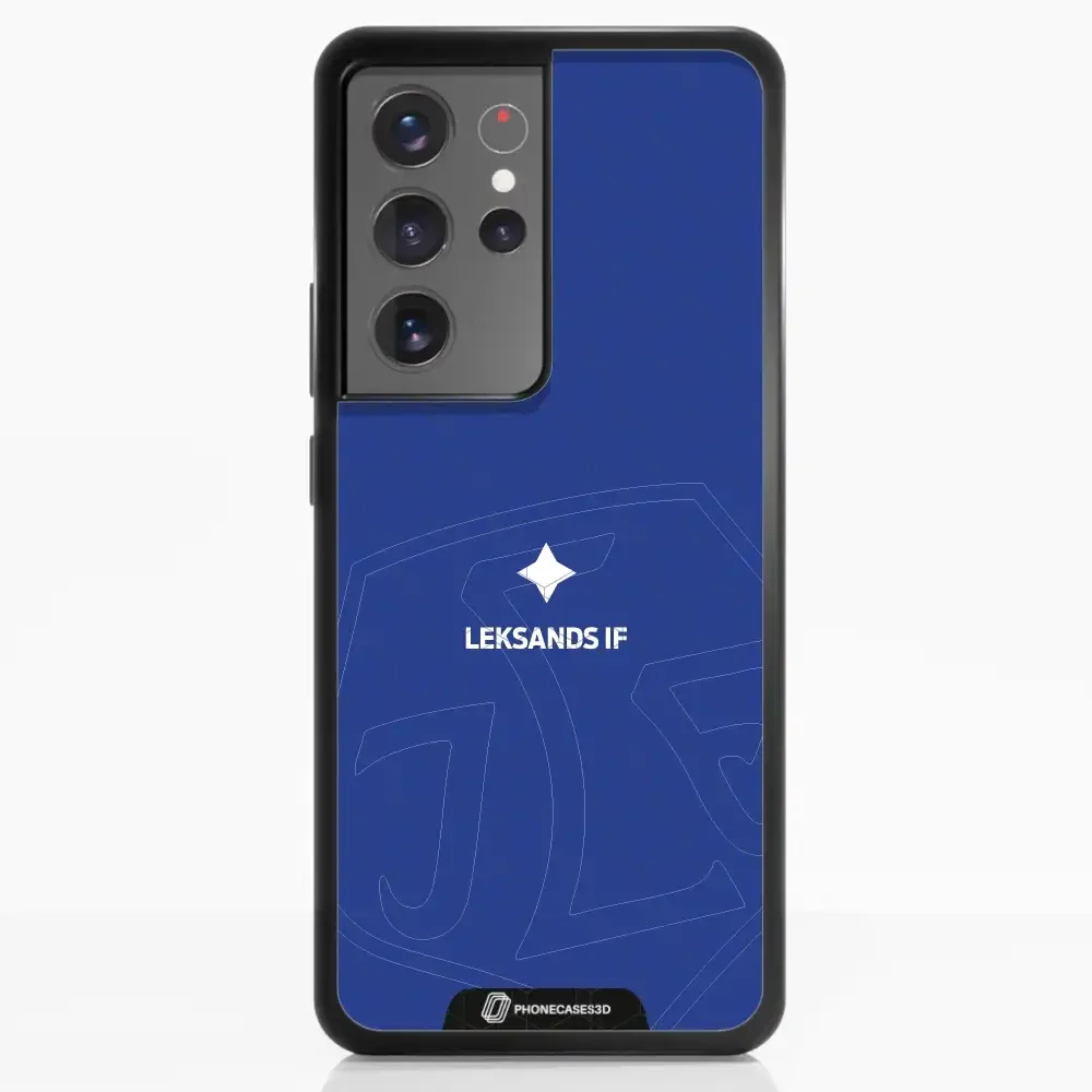 Leksands IF Official 3D Phone Case Design Total Blue - Image 53