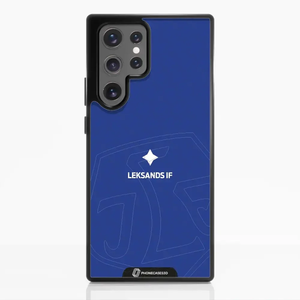 Leksands IF Official 3D Phone Case Design Total Blue - Image 60