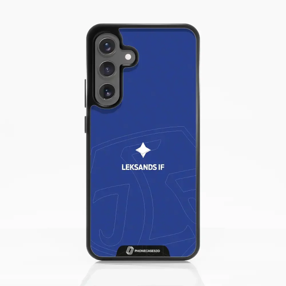 Leksands IF Official 3D Phone Case Design Total Blue - Image 62