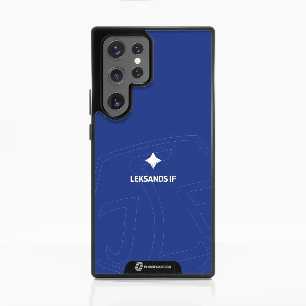 Leksands IF Official 3D Phone Case Design Total Blue - Image 63