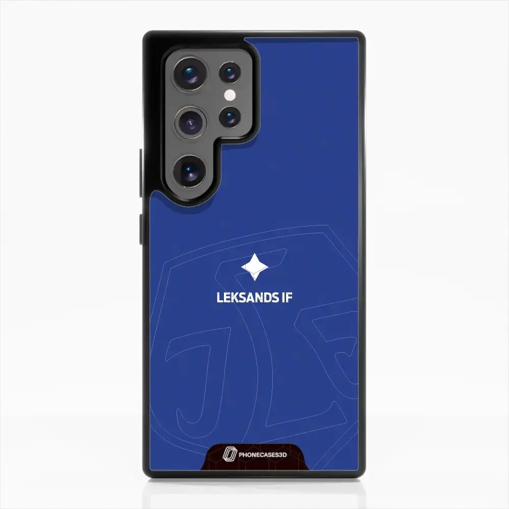 Leksands IF Official 3D Phone Case Design Total Blue - Image 65