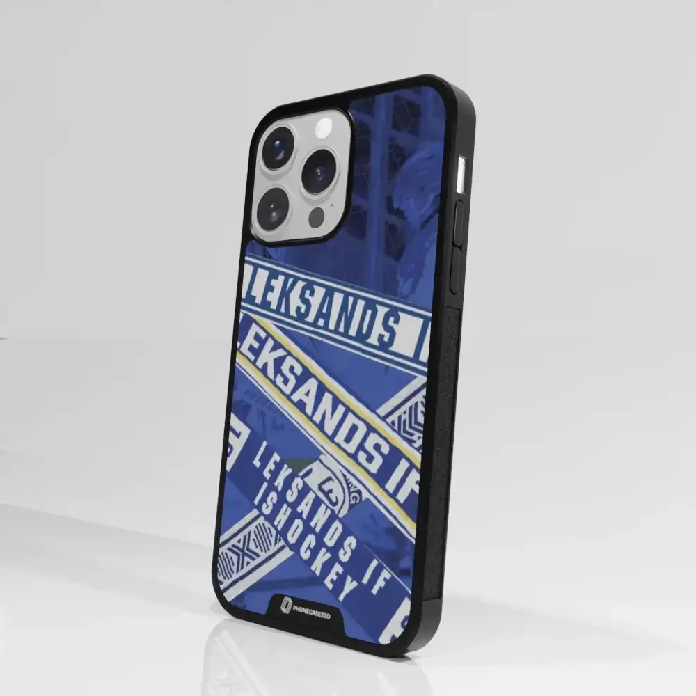Leksands IF Official 3D Phone Case Scarfs - Image 84