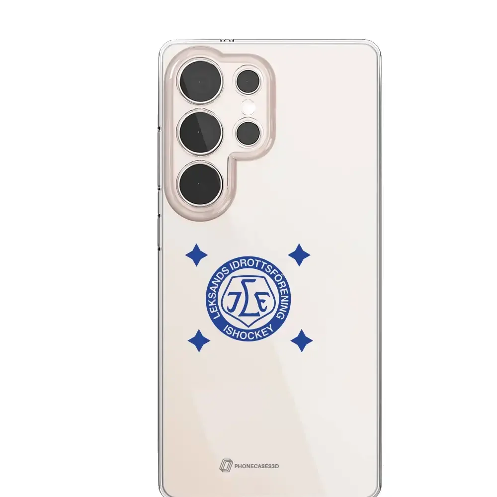 Leksands IF Official Clear Phone Case Logo - Image 31