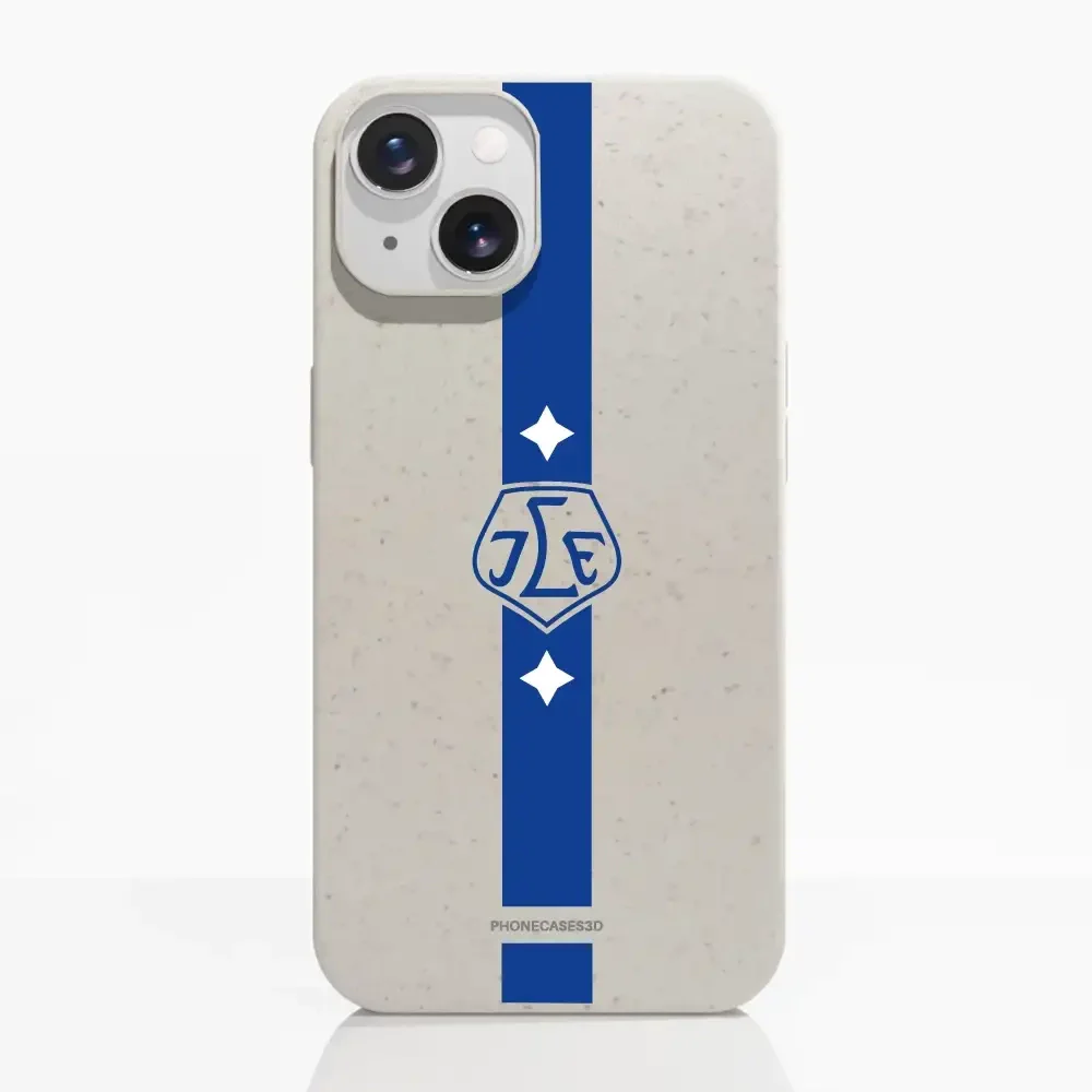 Leksands IF Official Compostable Phone Case Design Blue minimal stripe - Image 10