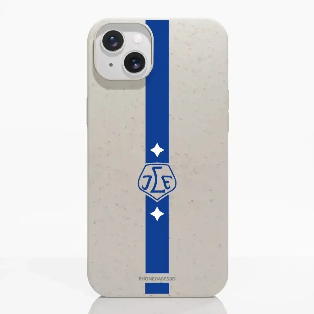 Leksands IF Official Compostable Phone Case Design Blue minimal stripe - Image 11