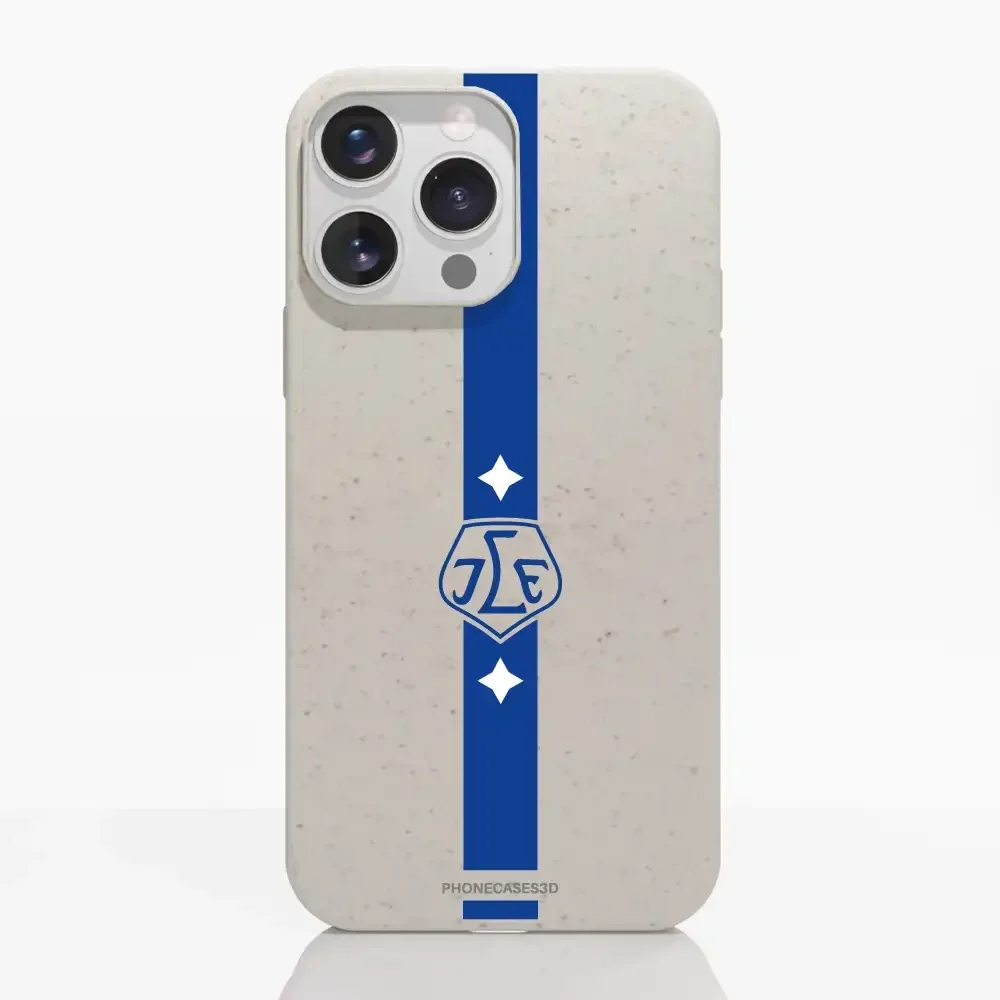 Leksands IF Official Compostable Phone Case Design Blue minimal stripe - Image 13