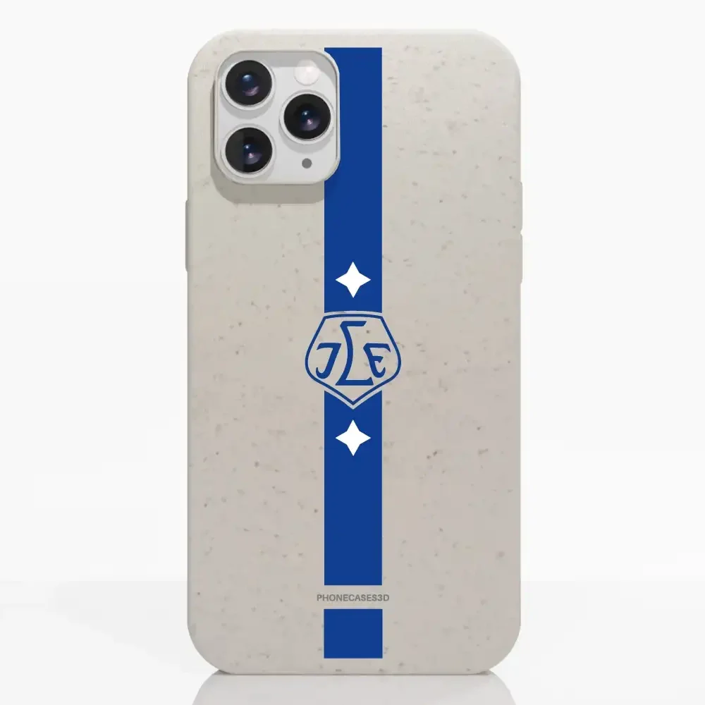 Leksands IF Official Compostable Phone Case Design Blue minimal stripe - Image 2