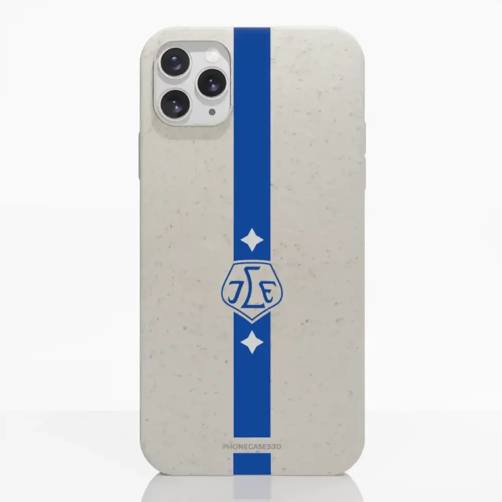 Leksands IF Official Compostable Phone Case Design Blue minimal stripe - Image 3