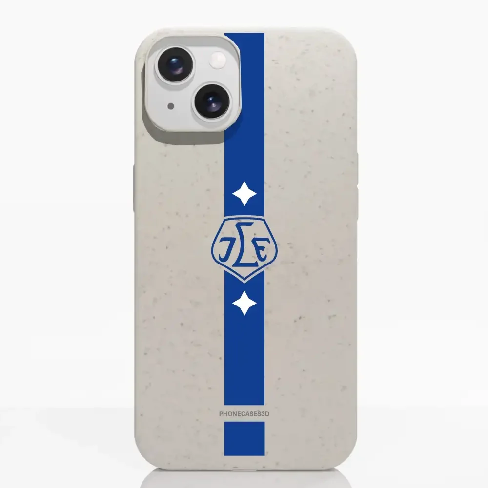 Leksands IF Official Compostable Phone Case Design Blue minimal stripe - Image 7
