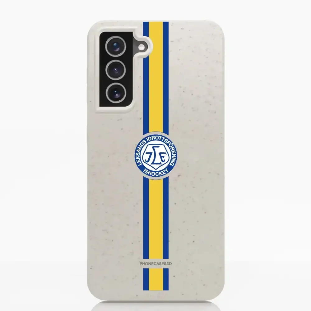 Leksands IF Official Compostable Phone Case Design Yellow & Blue stripe - Image 30