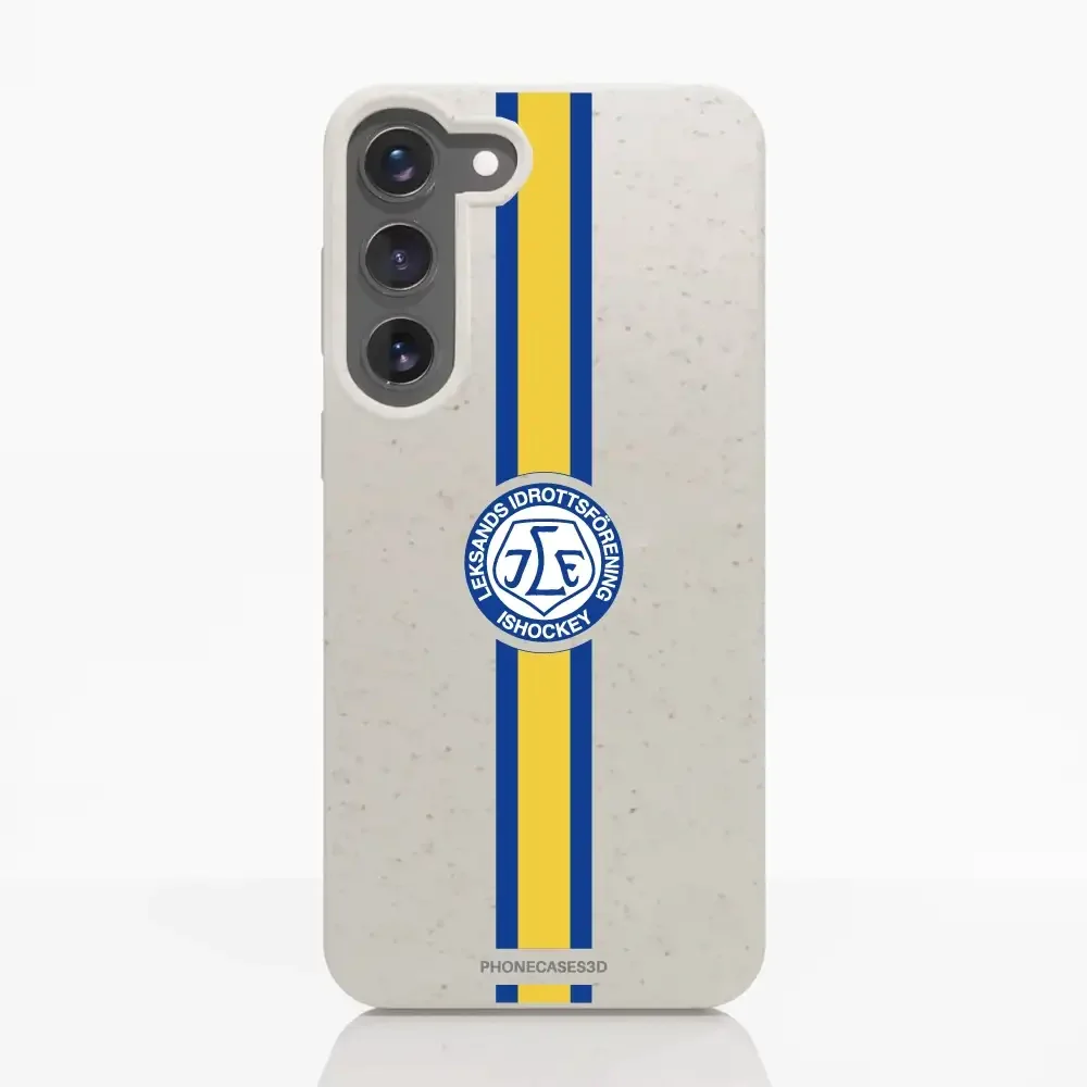 Leksands IF Official Compostable Phone Case Design Yellow & Blue stripe - Image 34