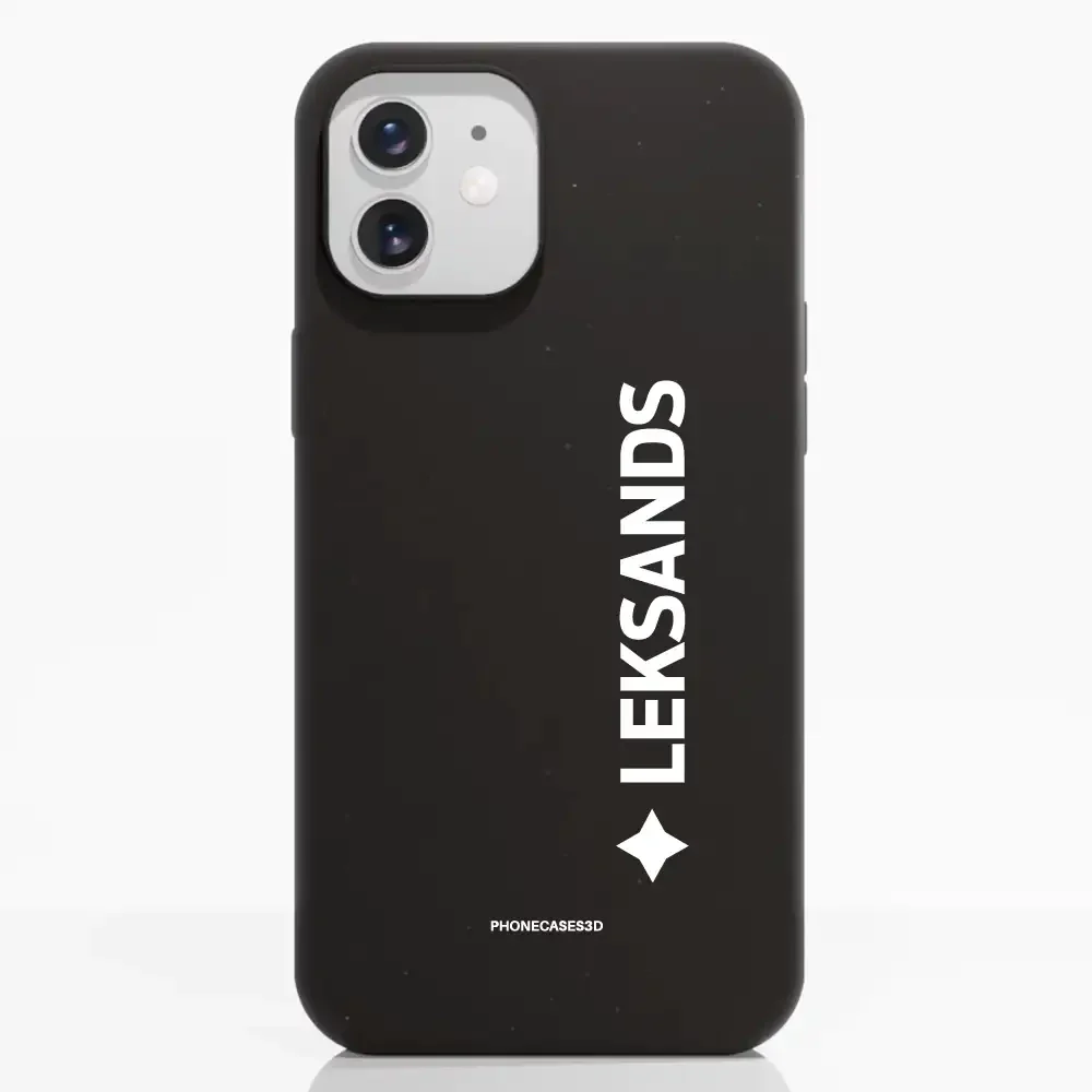 Leksands IF Official Compostable Phone Case Vertical Design - Image 3