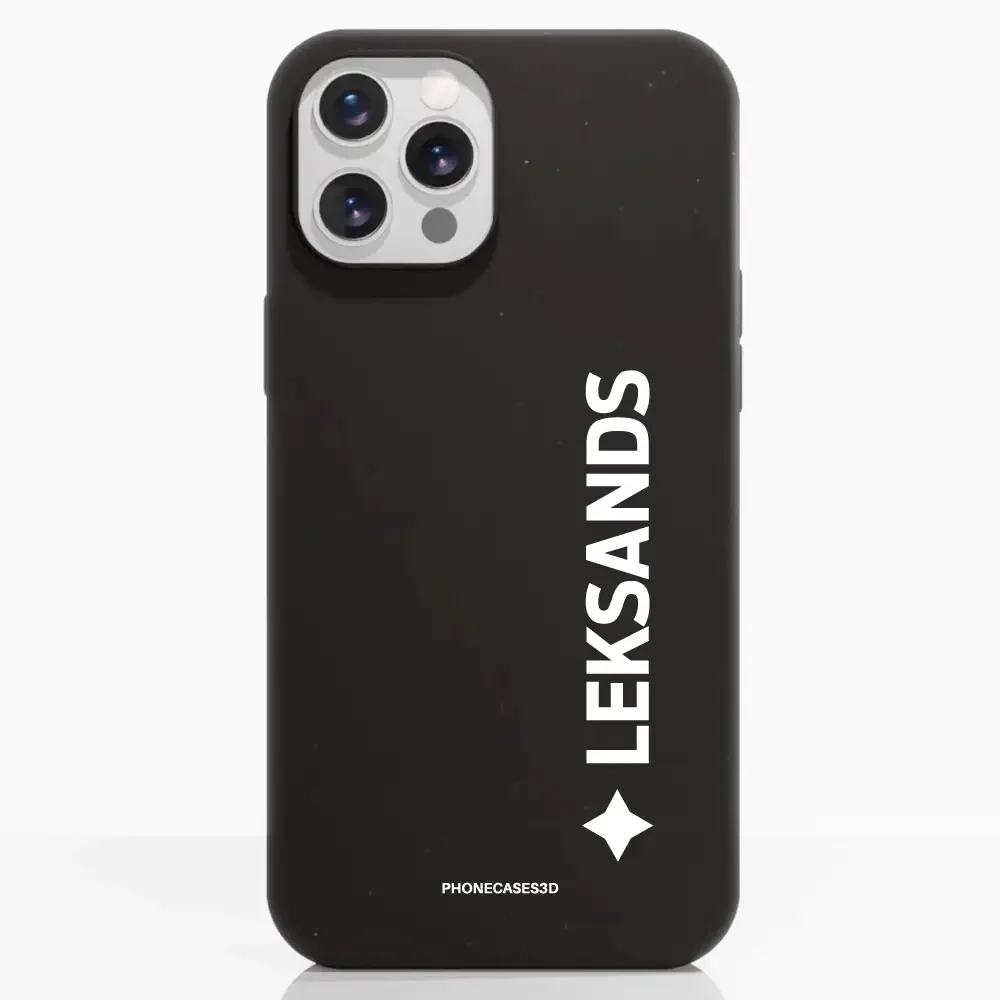 Leksands IF Official Compostable Phone Case Vertical Design - Image 5