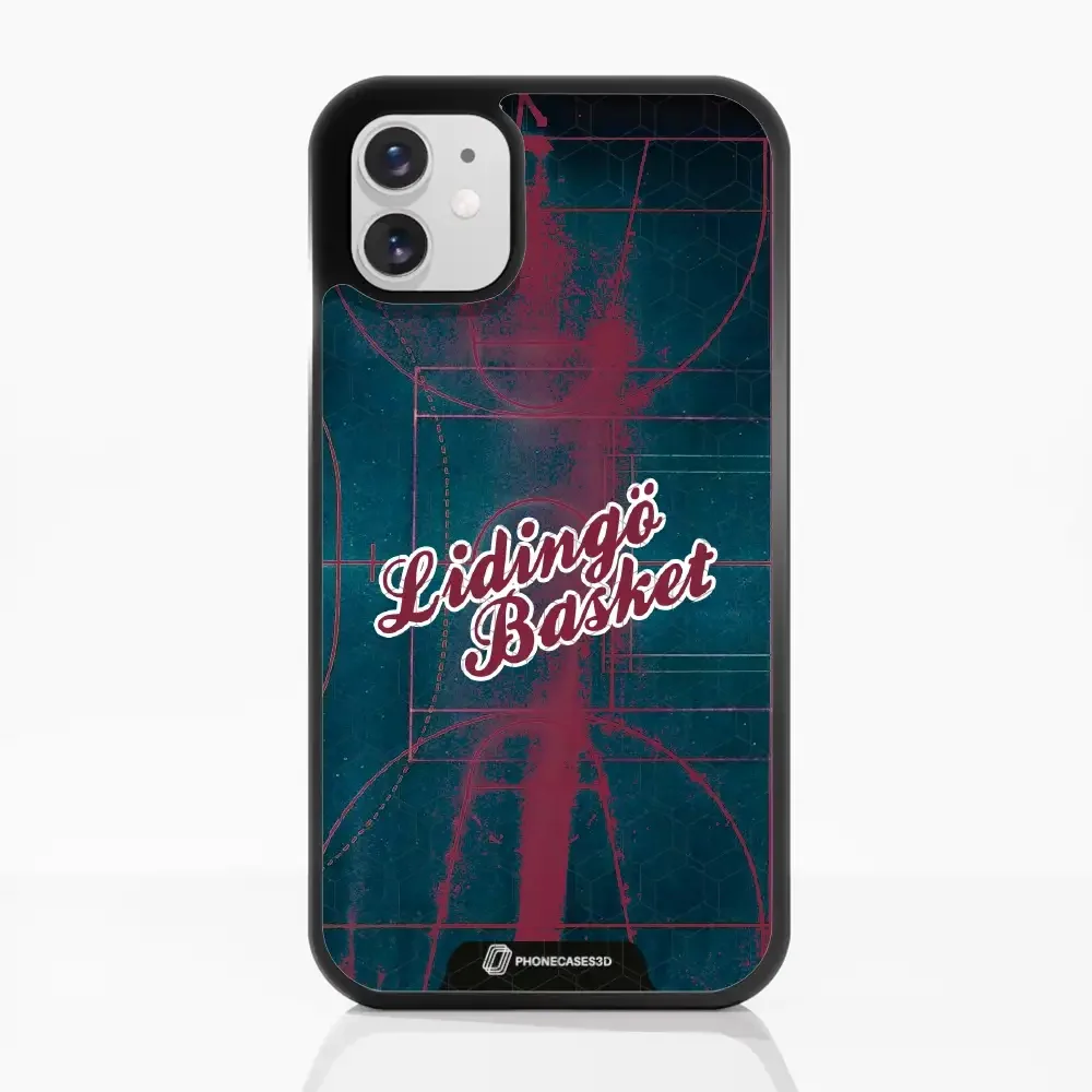 Lidingö Basket Official 3D Phone Case Blue Basket background