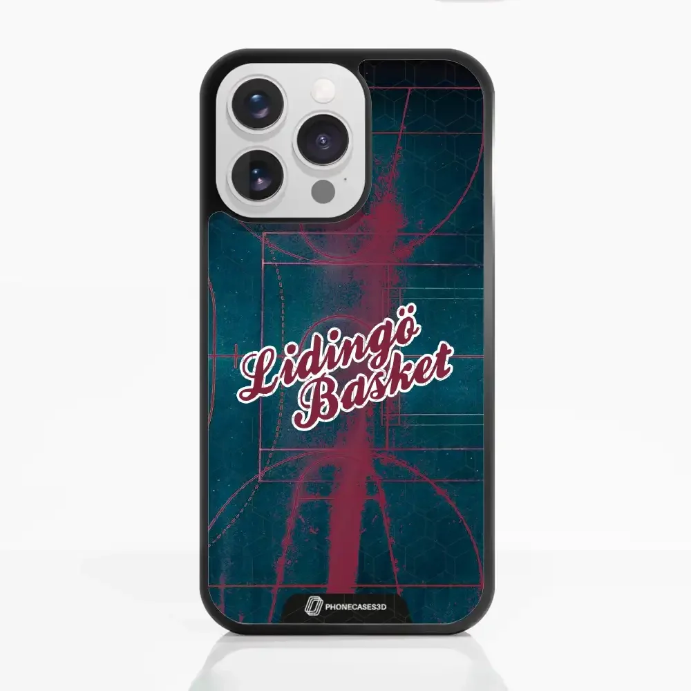 Lidingö Basket Official 3D Phone Case Blue Basket background - Image 10