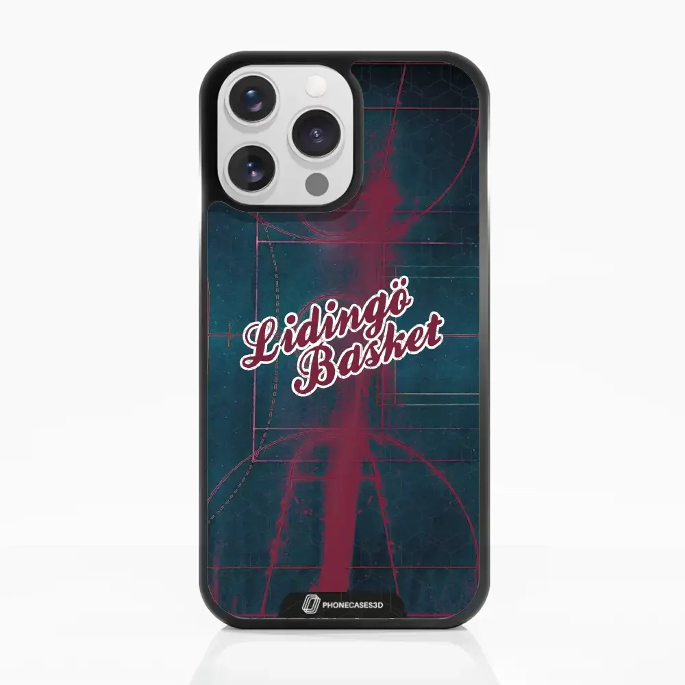 Lidingö Basket Official 3D Phone Case Blue Basket background - Image 15
