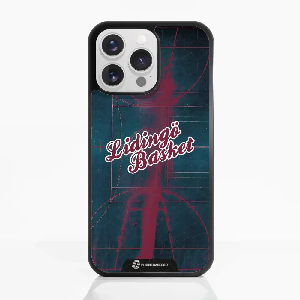 Lidingö Basket Official 3D Phone Case Blue Basket background - Image 24