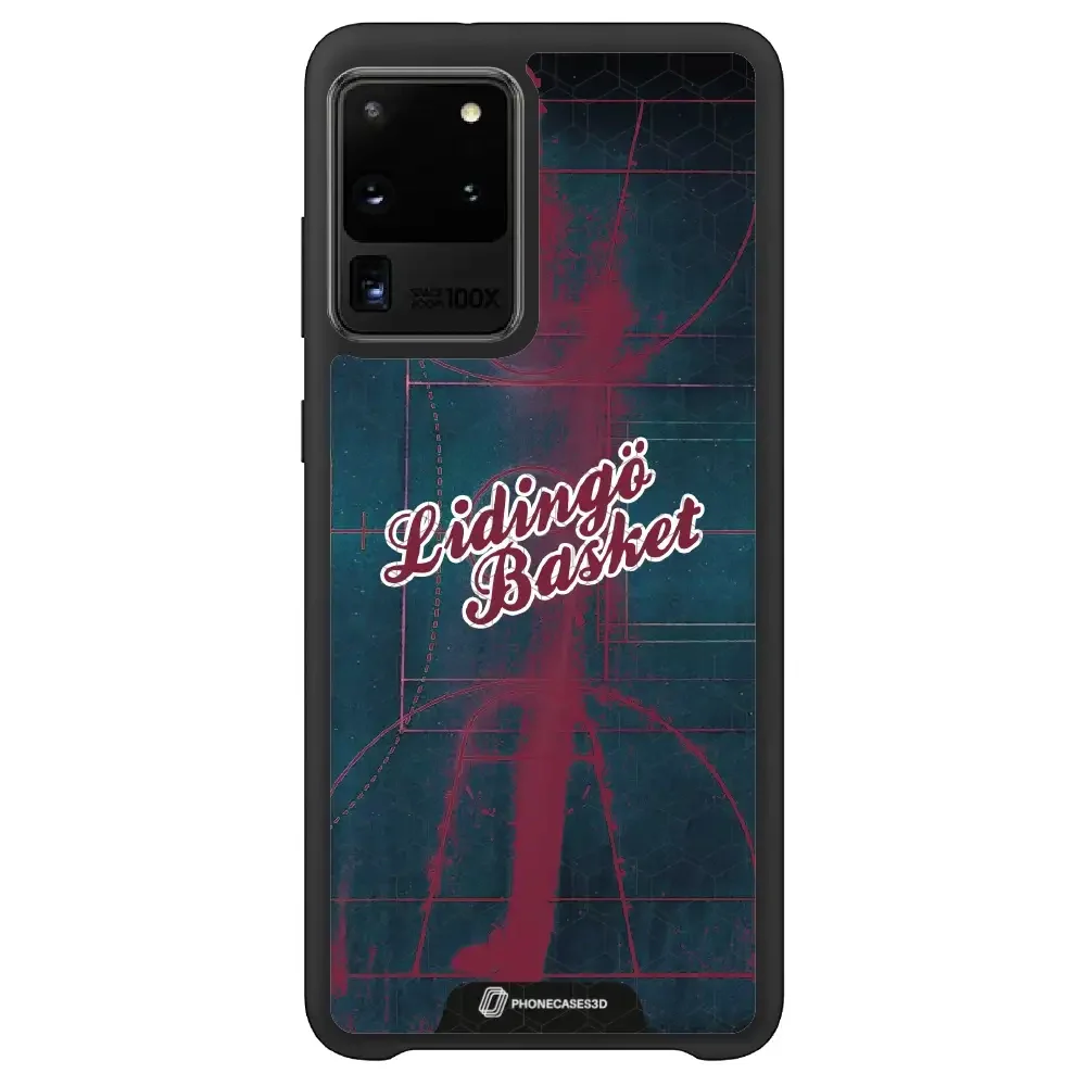 Lidingö Basket Official 3D Phone Case Blue Basket background - Image 44