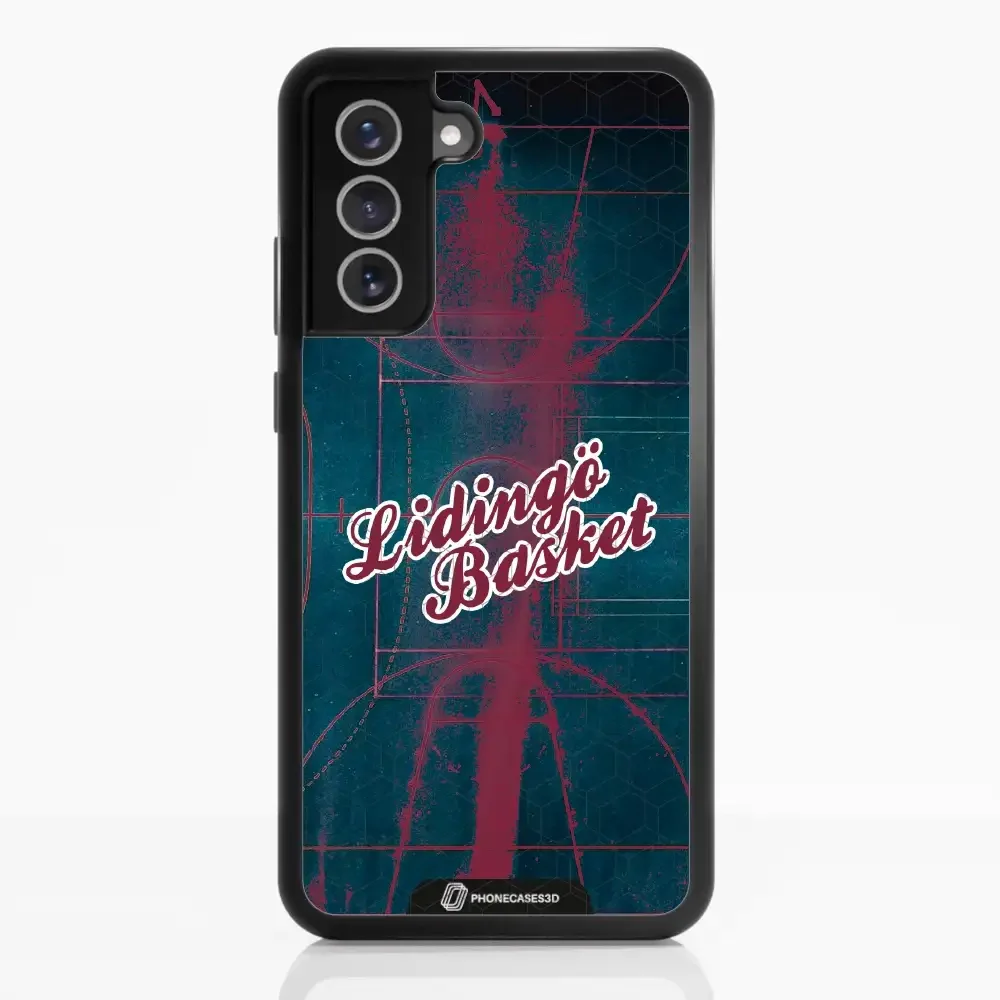 Lidingö Basket Official 3D Phone Case Blue Basket background - Image 51