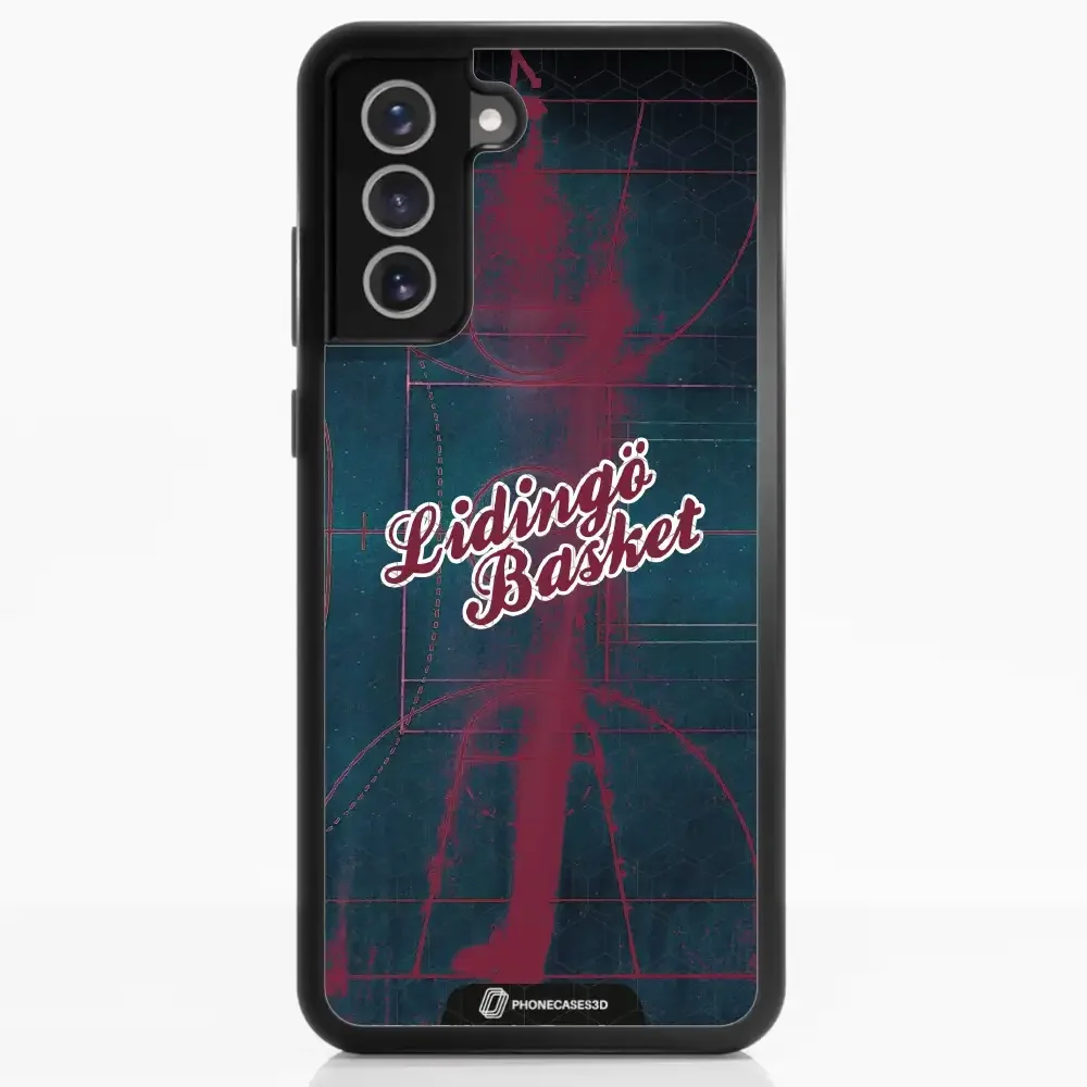 Lidingö Basket Official 3D Phone Case Blue Basket background - Image 53