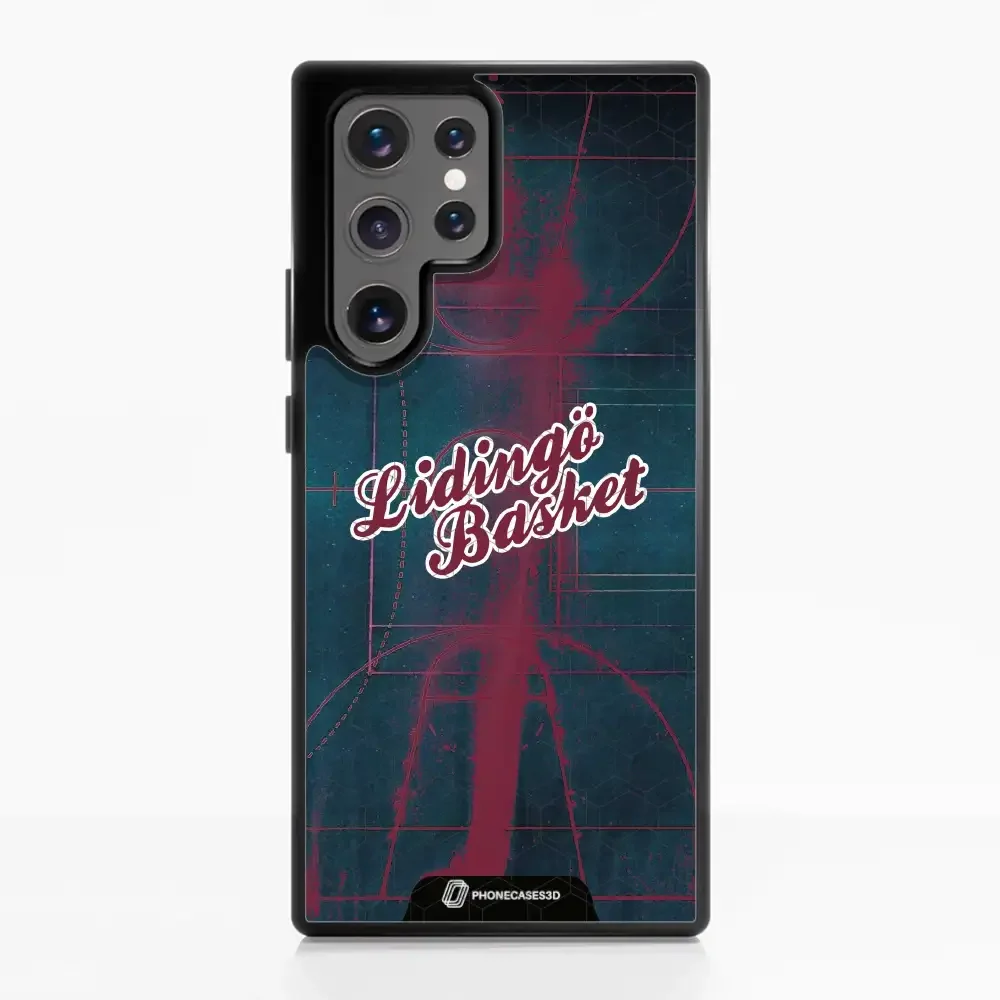 Lidingö Basket Official 3D Phone Case Blue Basket background - Image 57