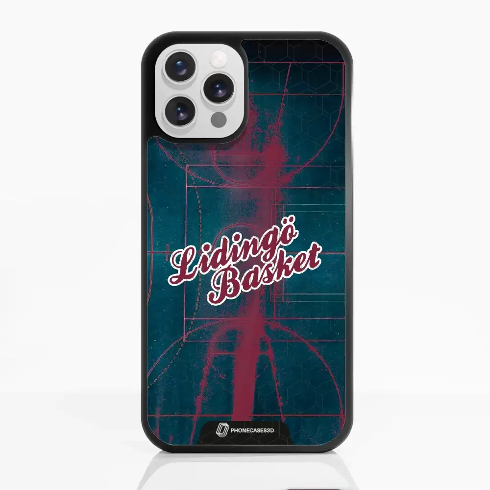 Lidingö Basket Official 3D Phone Case Blue Basket background - Image 6