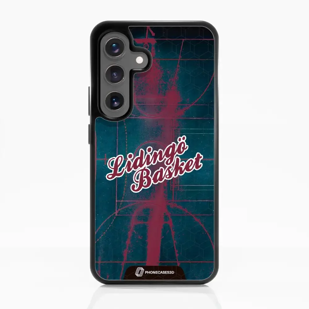 Lidingö Basket Official 3D Phone Case Blue Basket background - Image 65