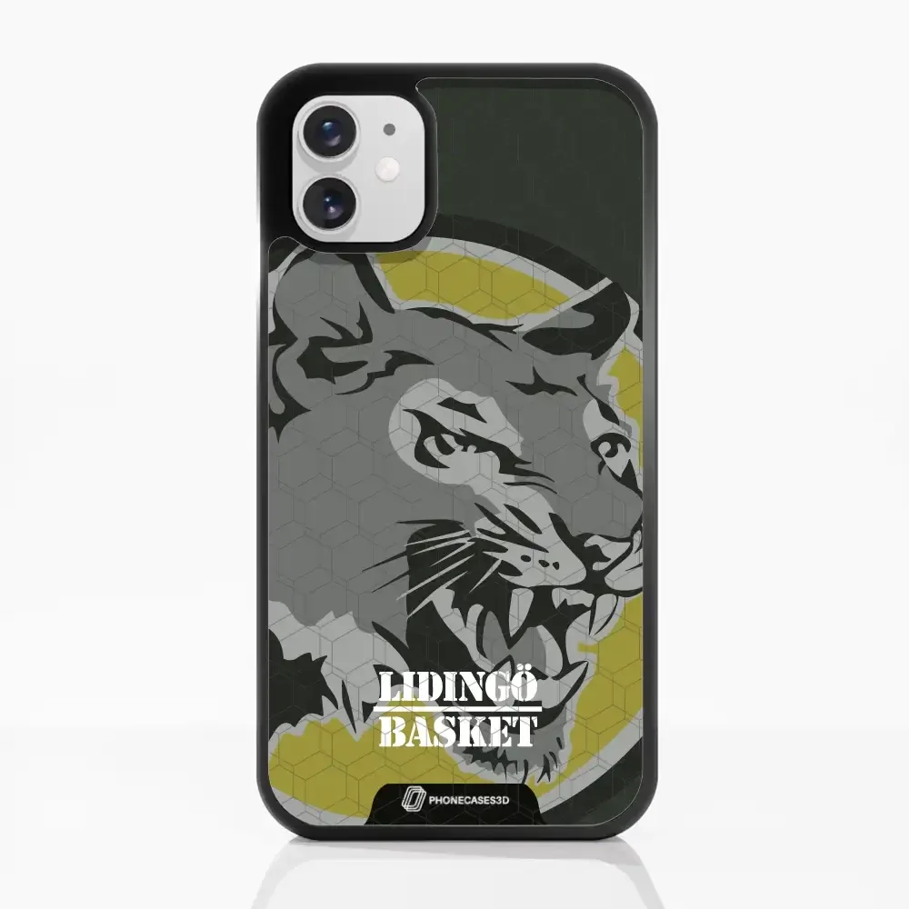 Lidingö Basket Official 3D Phone Case Lejon design