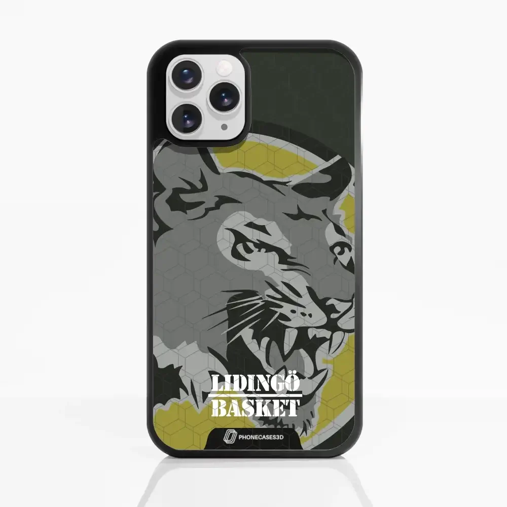 Lidingö Basket Official 3D Phone Case Lejon design - Image 2