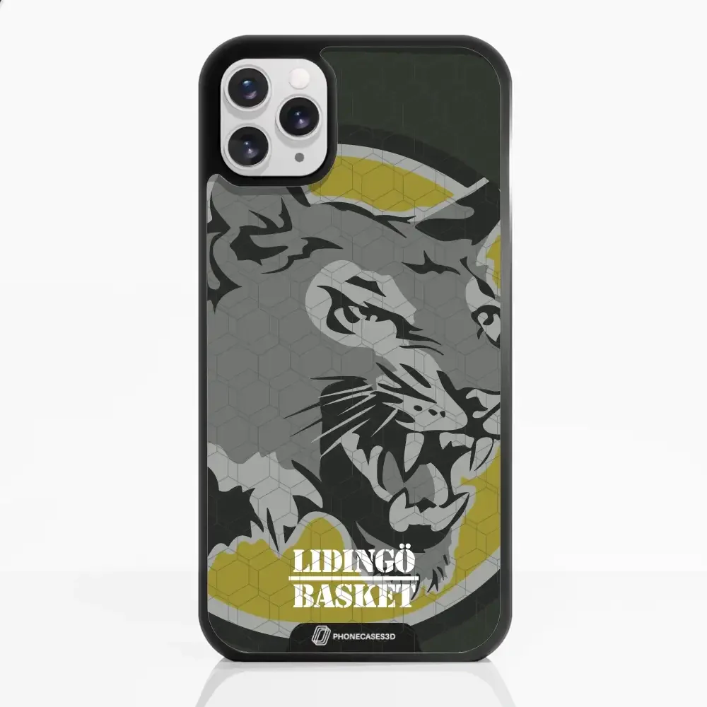 Lidingö Basket Official 3D Phone Case Lejon design - Image 3
