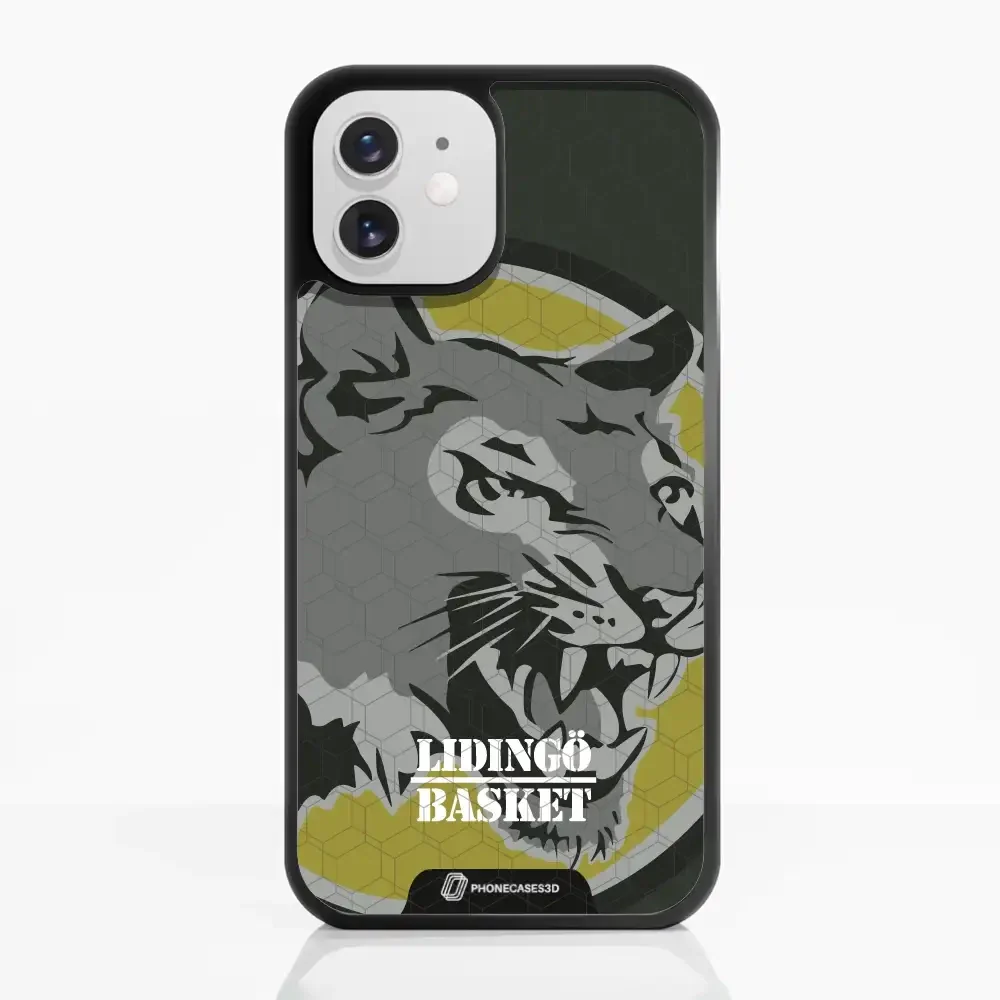 Lidingö Basket Official 3D Phone Case Lejon design - Image 4