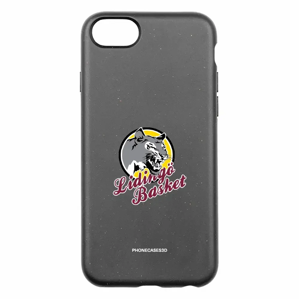 Lidingö Basket Official Compostable Black Phone Case Logo - Image 26